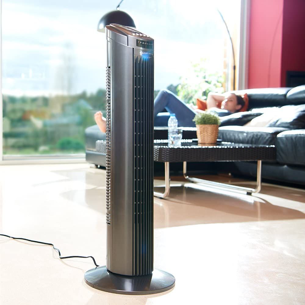 Ventilateur Colonne Oscillant Avec Minuterie
