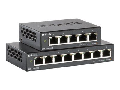 D Link DGS 1100 05PDV2 commutateur réseau Géré Gigabit Ethernet 101001000 Connexion Ethernet supportant 'alimentation via ce port PoE Neuf - vue 3