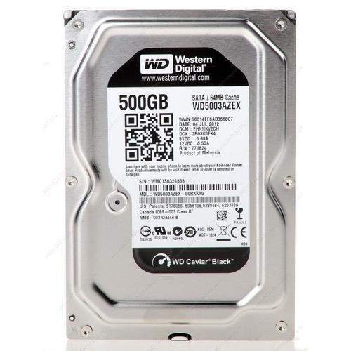Hdd 500 Go 3.5" Western Digital