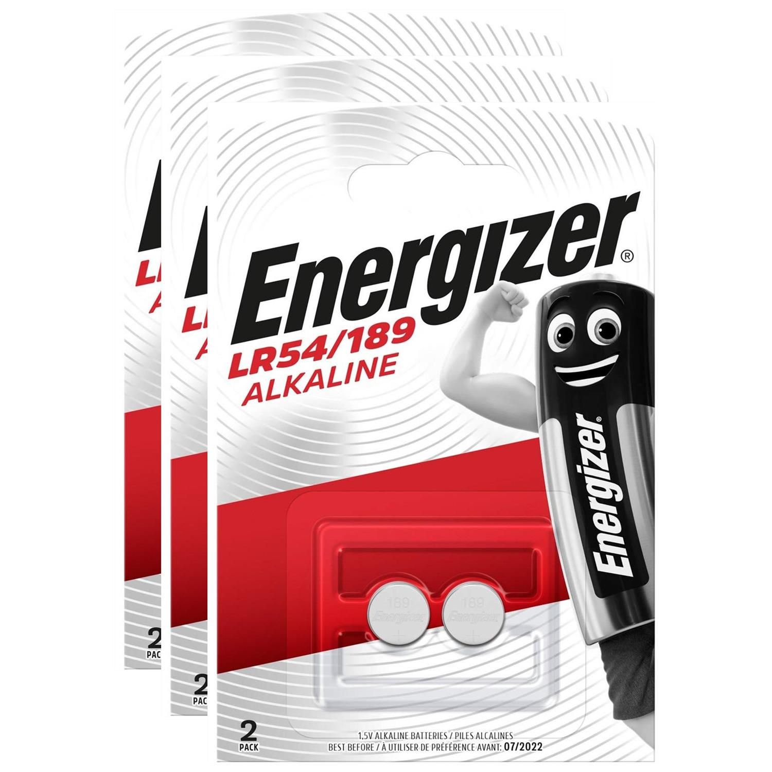 Energizer Lot de 2 Blisters de 2 piles calculatricephoto 189 LR54 - vue 3