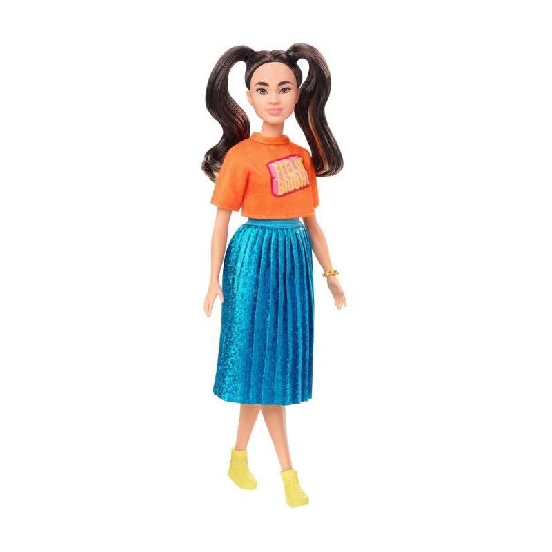 Barbie Fashionistas Jupe Plissée Paillettes