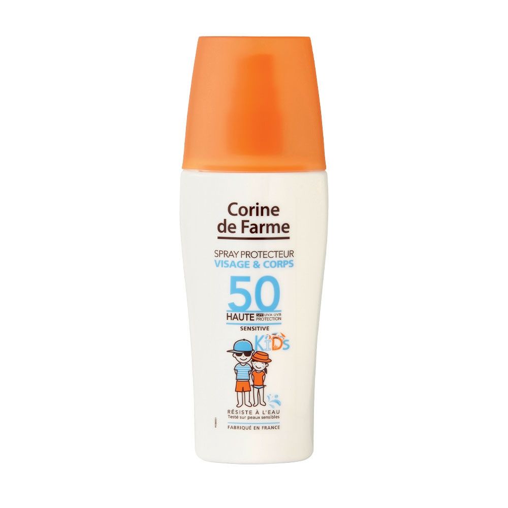 Corine de farme spray protecteur kids visage & corps spf50 150ml - vue 2