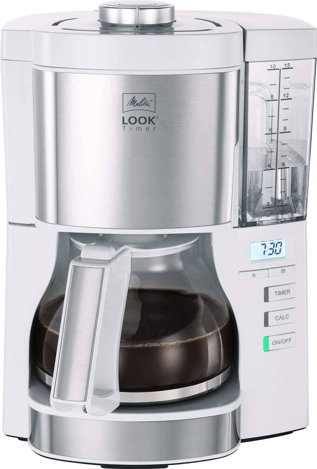 Cafetière filtre Melitta Look V Timer 1025 07 10 tasses 1080 Watts - vue 2