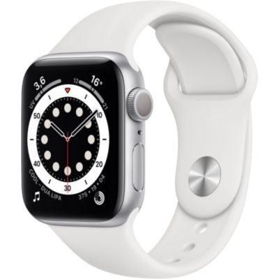 Apple Watch 40MM Alu Argent/Blanc Series 6