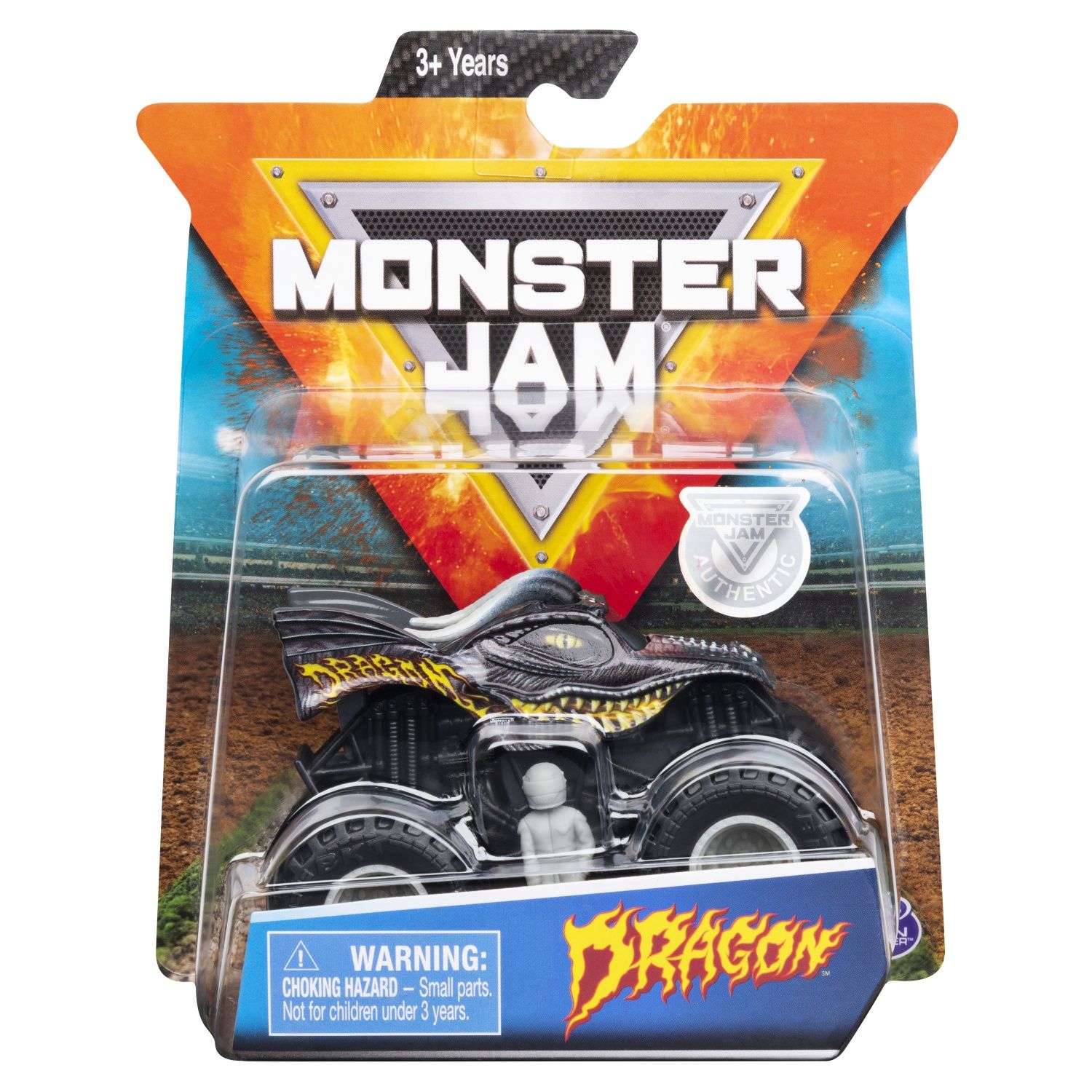 Spin Master Monster Jam Pack De 1 Dragon2 Echelle 1:64 Solid