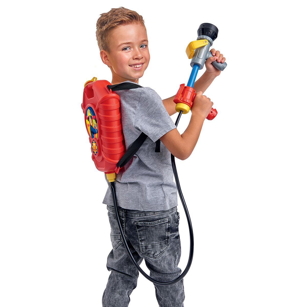 Sam Le Pompier Pistolet À Eau À Recharge