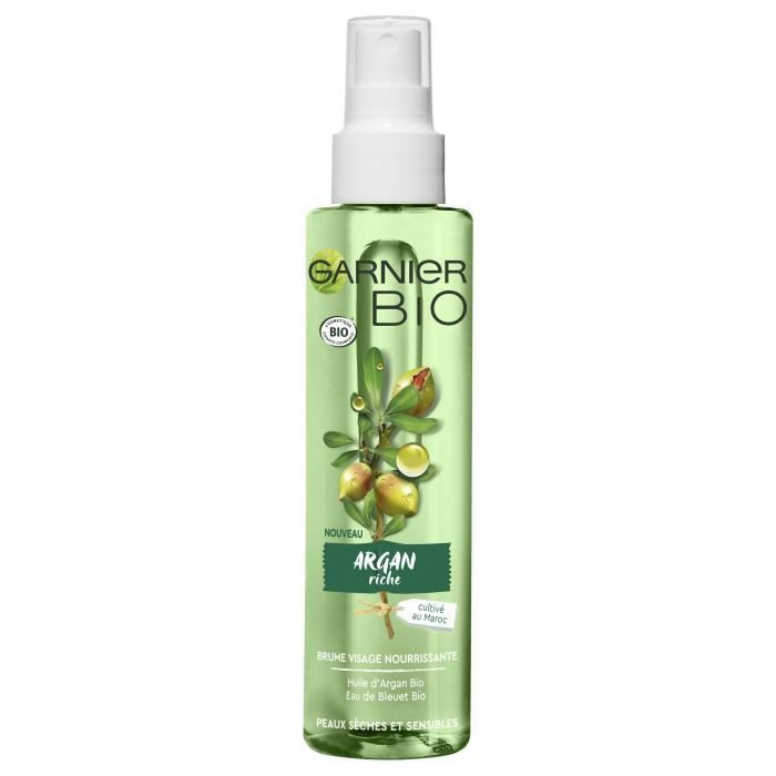 Garnier Bio Brume Visage Nourrissante Argan Riche 150.0 Ml