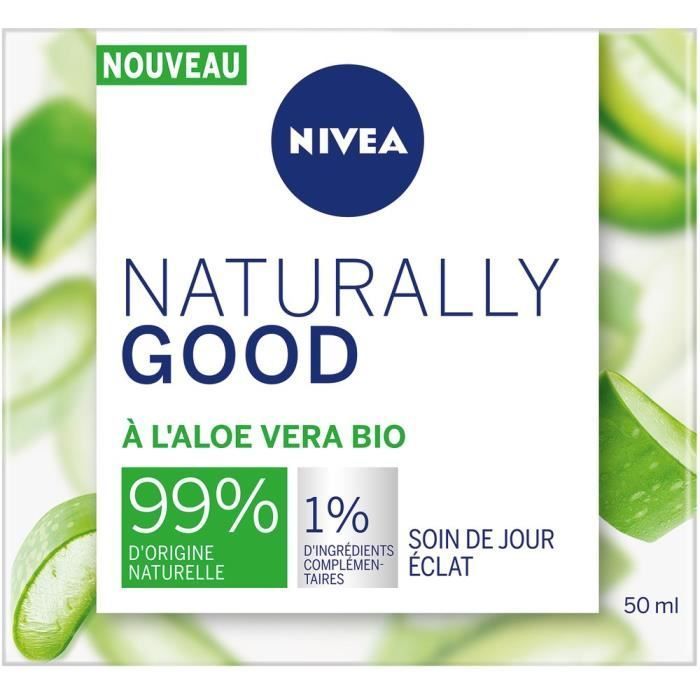 Nivea Soin De Jour A 'aloe Vera Bio Naturally Good 50 Ml