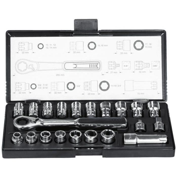 Coffret de serrage MAKITA B 65604 21 pièces garantie - vue 2