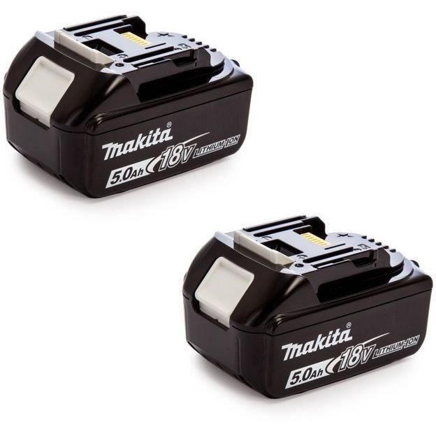 Batterie pour outil sans fil 18V Li Ion LXT 5 0 Ah avec indicateur de charge MAKITA BL1850B