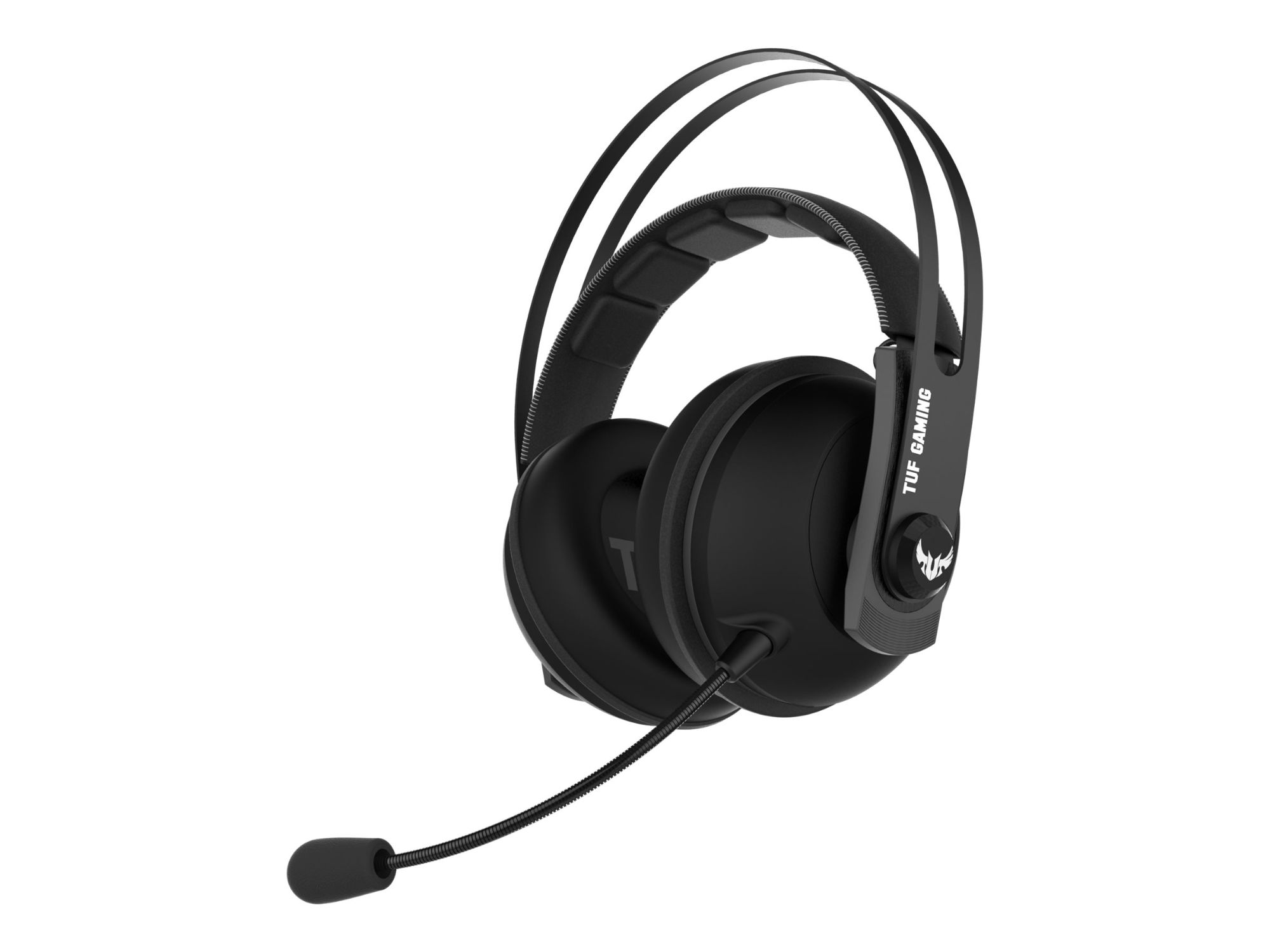 ASUS TUF Gaming H7 Wireless - Micro-casque - circum-aural - 2,4 GHz - sans fil - gris