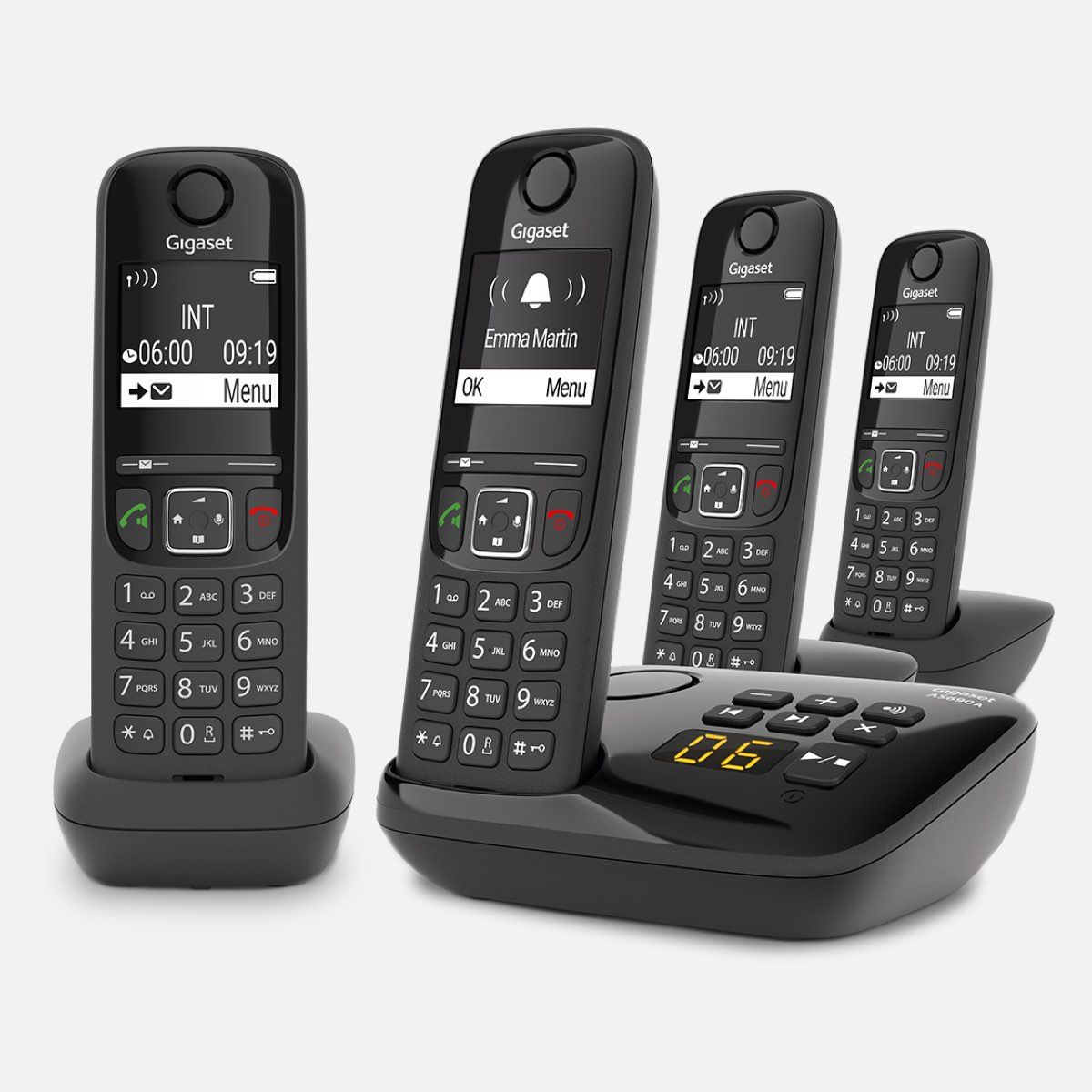 Gigaset AS690 - Téléphone Sans Fil Avec ID D'appelant - ECO DECT\GAP ...