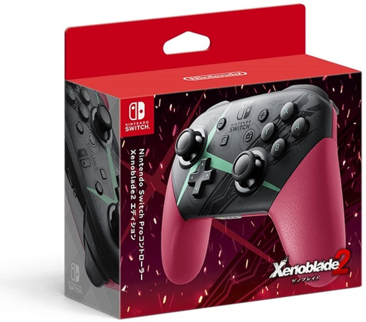 Nintendo Switch Pro Controller [Xenoblade 2 Edition] [Import Japonais]