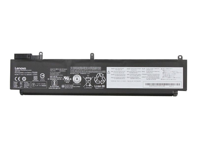 Simplo Batterie de portable Lithium Ion 3 cellules 2065 mAh 24 Wh FRU pour ThinkPad T460s 20F9 20FA T470s 20HF 20HG 20JS 20JT