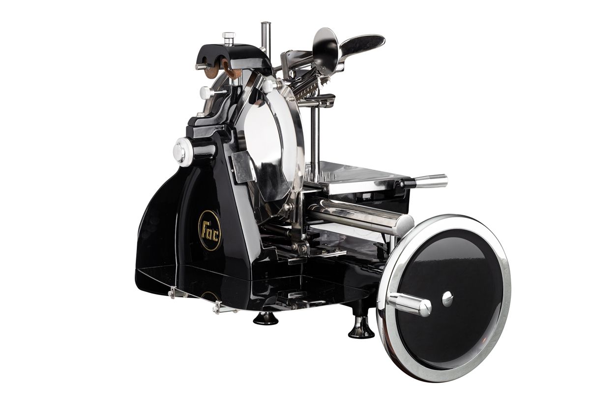 Slicer Volano Curvy Line 250 Blade 25cm Aluminium Parts V.Flowerery - vue 2