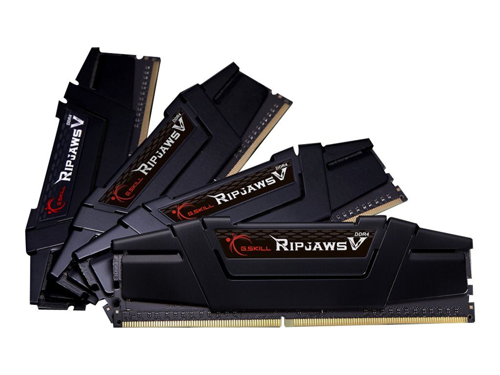 G.Skill Ripjaws V DDR4 kit : 4 x 8 Go DIMM 288 broches 3600 MHz / PC4 28800 CL16 1.35 V mémoire sans tampon non ECC classique