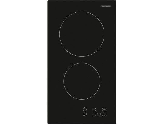 Domino vitroceramique TELEFUNKEN TKDV2T 2 Foyers radiants Commandes tactiles Timer - vue 2