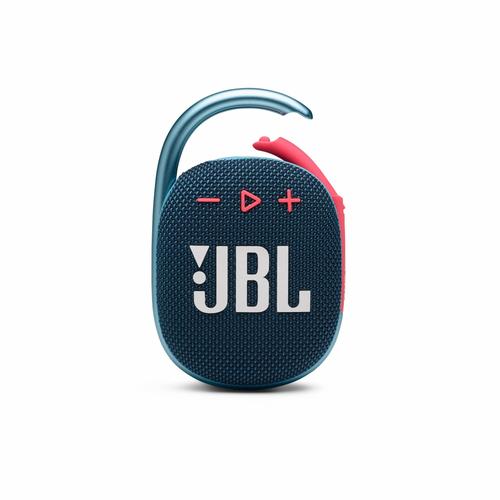 Jbl Clip 4 - Haut-Parleur - Pour Utilisation Mobile - Sans Fil - Bluetooth - Bleu, Rose