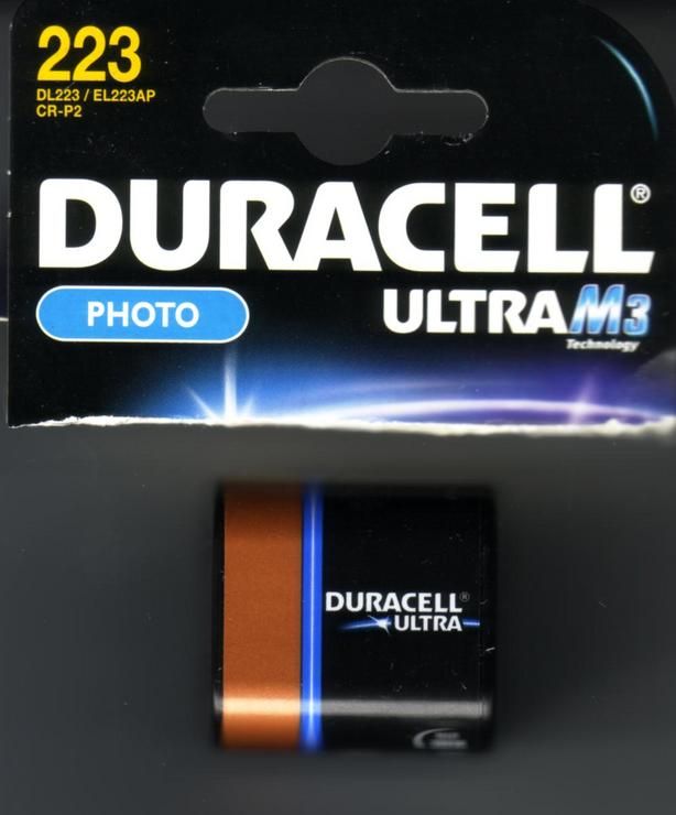 Duracell Ultra M3 223 Pile photo