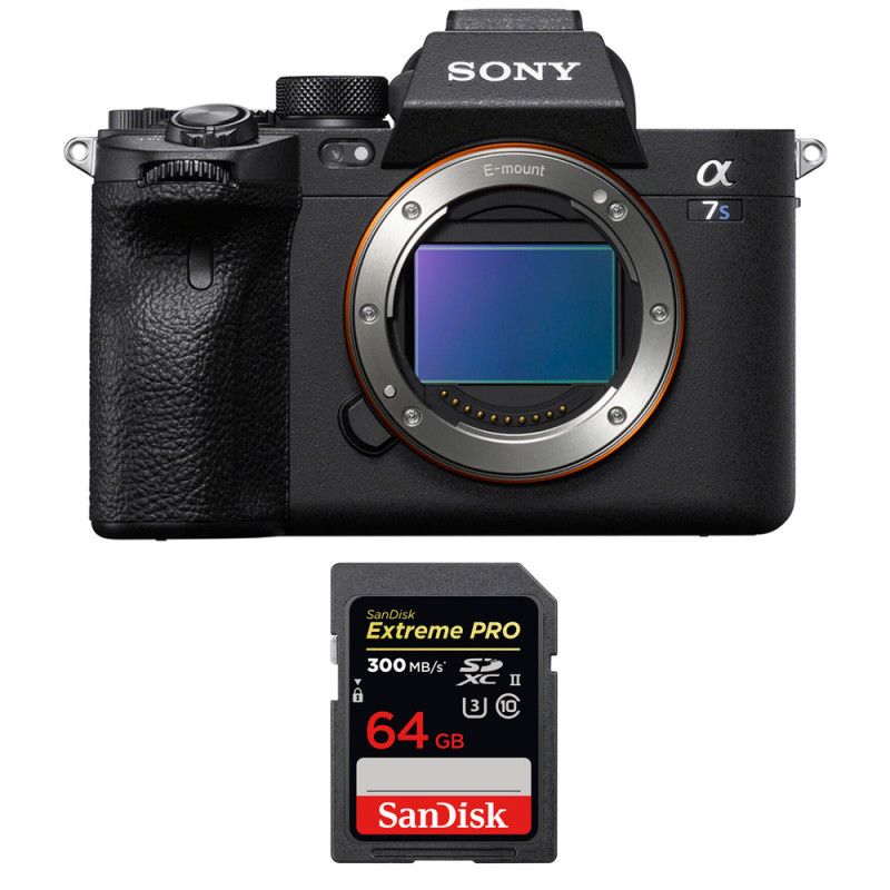 Sony Alpha a7S III Nu + SanDisk Extreme PRO UHS II SDXC 300 MB/ Garantie - vue 2