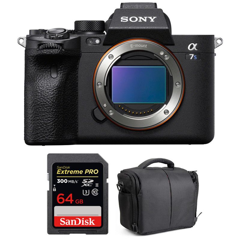 Sony Alpha a7S III Nu + SanDisk Extreme PRO UHS II SDXC 300 MB/ + Sac Garantie - vue 2