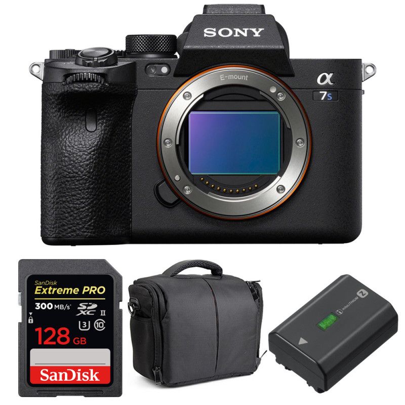 Sony Alpha a7S III Nu + SanDisk Extreme PRO UHS II SDXC 300 MB/ + Sony NP FZ100 + Sac Garantie