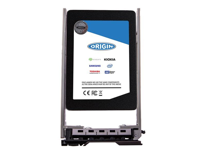 Origin Storage Enterprise SSD 480 Go échangeable à chaud 3.5 SATA 6Gb/ pour Dell PowerEdge M630 2.5 T430 2.5 T630 2.5