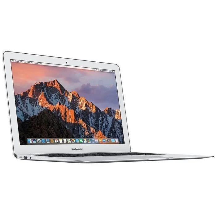 APPLE MacBook Air 13 2017 i5 - 1.8 Ghz - 8 Go RAM - 256 Go SSD - Gris - AZERTY - Reconditionné - Excellent état