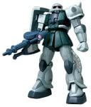 Ms In Action! Second Version Of The Production Model Zaku [Import Japonais]