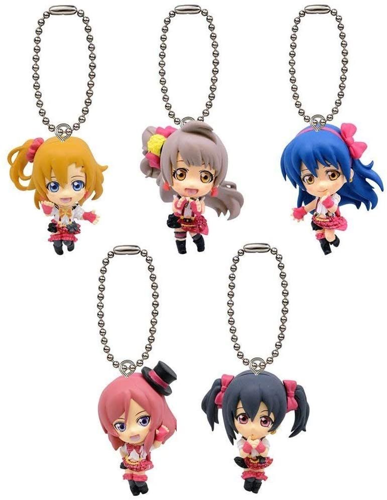 Love Live! Swing 01 Love Live! School Idol Project Idol Bishoujo Figure Bandai All 5 Types Full Comp Set [Import Japonais]