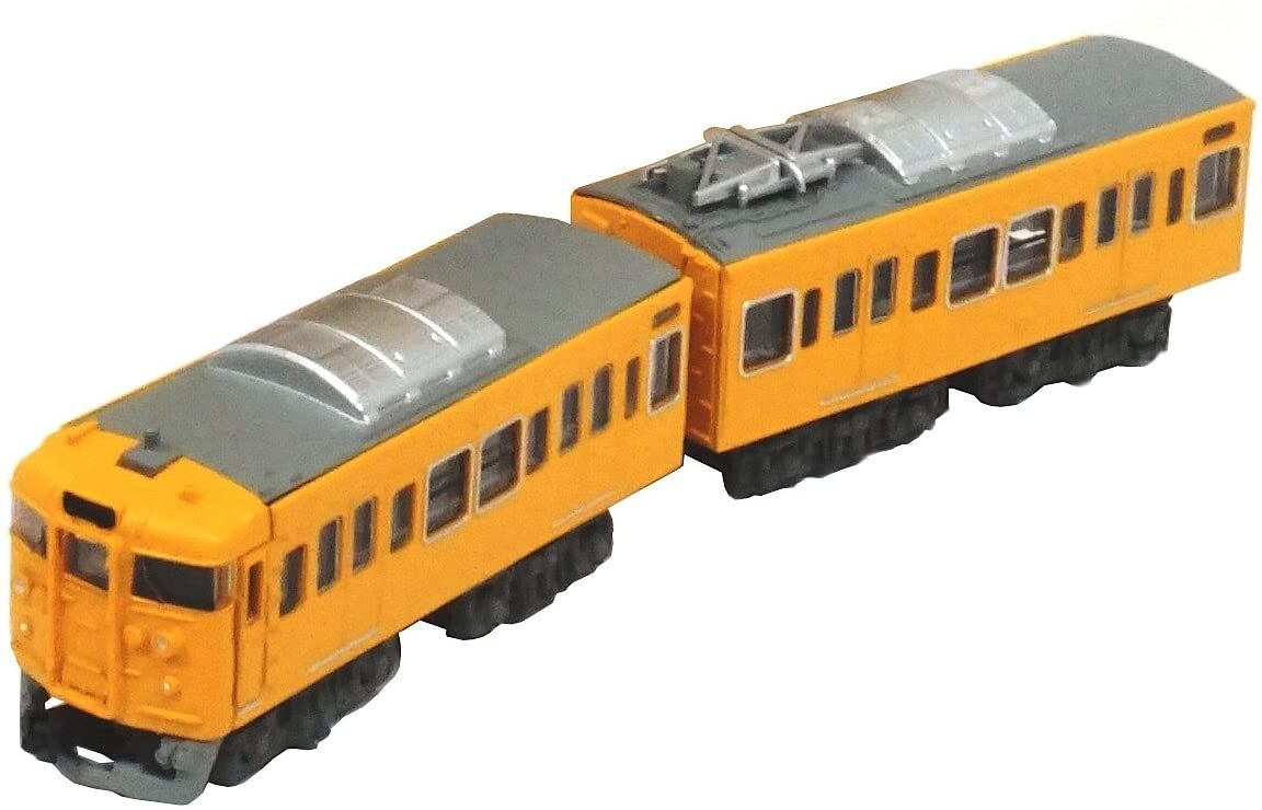 B Train Shorty J.N.C. Shoji Series 115 Chugoku Chiiki Kodo China Region Color First 1 Car + Middle 1 Car 2 Cars Pre Colored Plastic Model [Import Japonais]