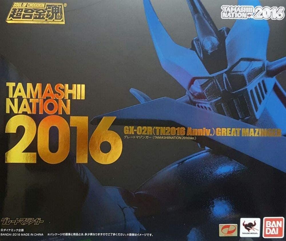 Soul Of Chogokin Gx 02r Tn2016 Anniv. Great Mazinger Soul Nation 2016 [Import Japonais]