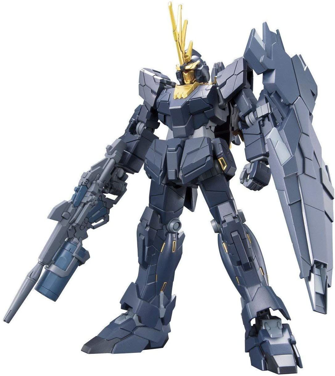 Hguc Gundam Uc Rx 0 [N] Unicorn Gundam Unit 2 Banshee Norn Unicorn Mode 1144 Scale Color Coded Plastic Model [Import Japonais]