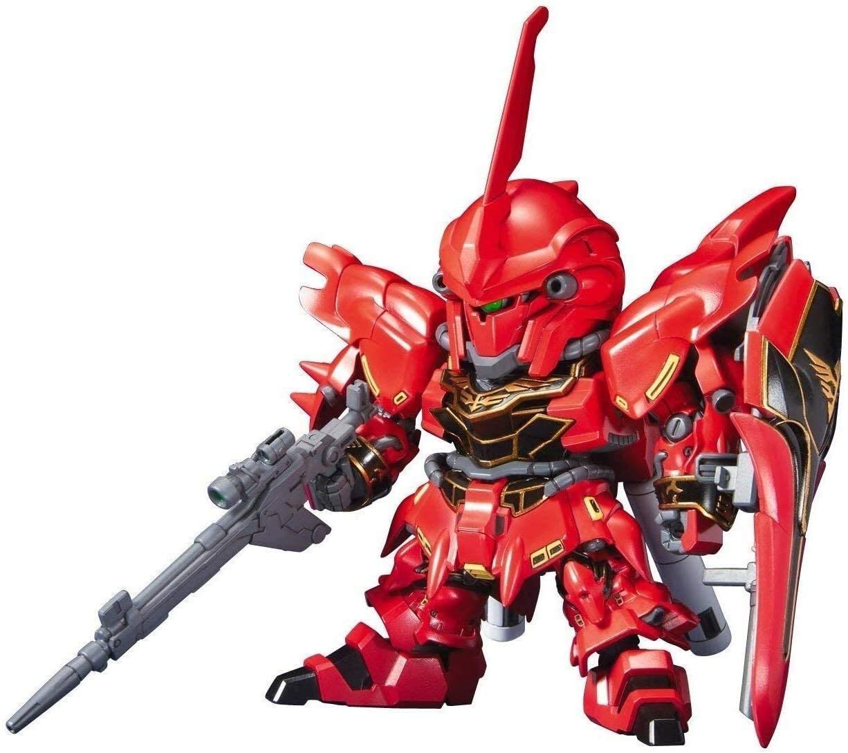 Sd Gundam Bb Warrior No.365 Mobile Suit Gundam Uc Msn 06s Sinanju Color Coded Plastic Model [Import Japonais]