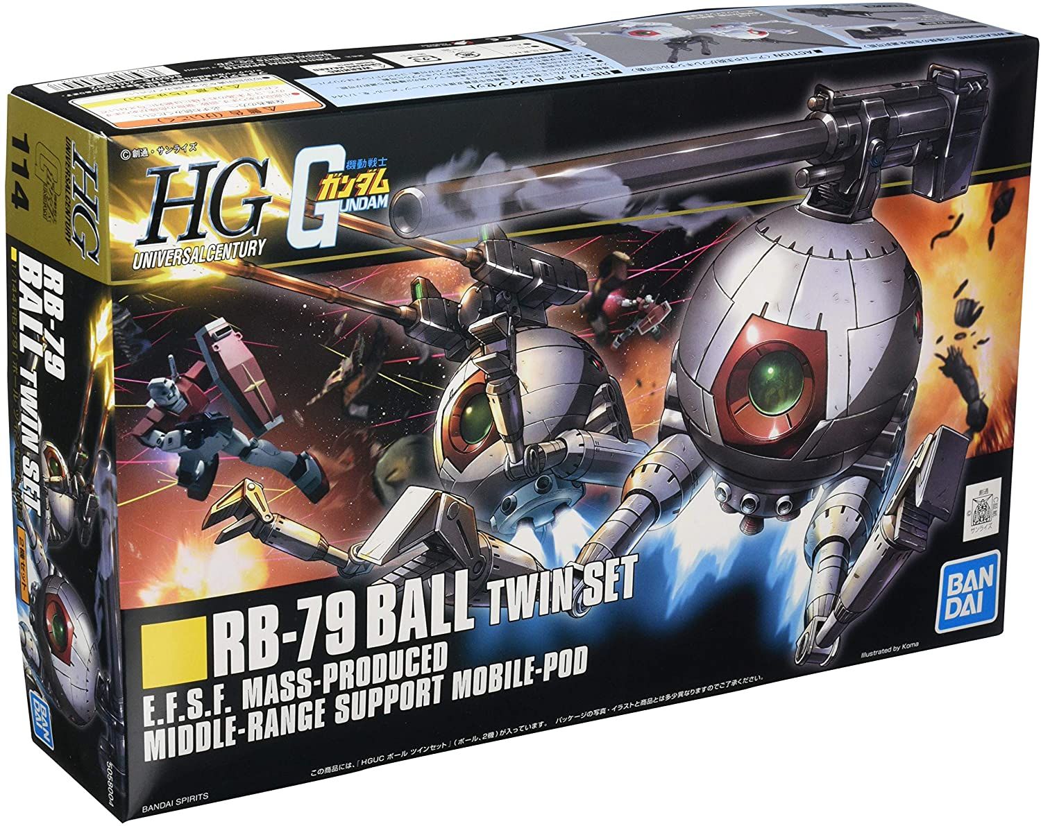 Hguc 1144 Rb 79 Ball Twin Set [Import Japonais]