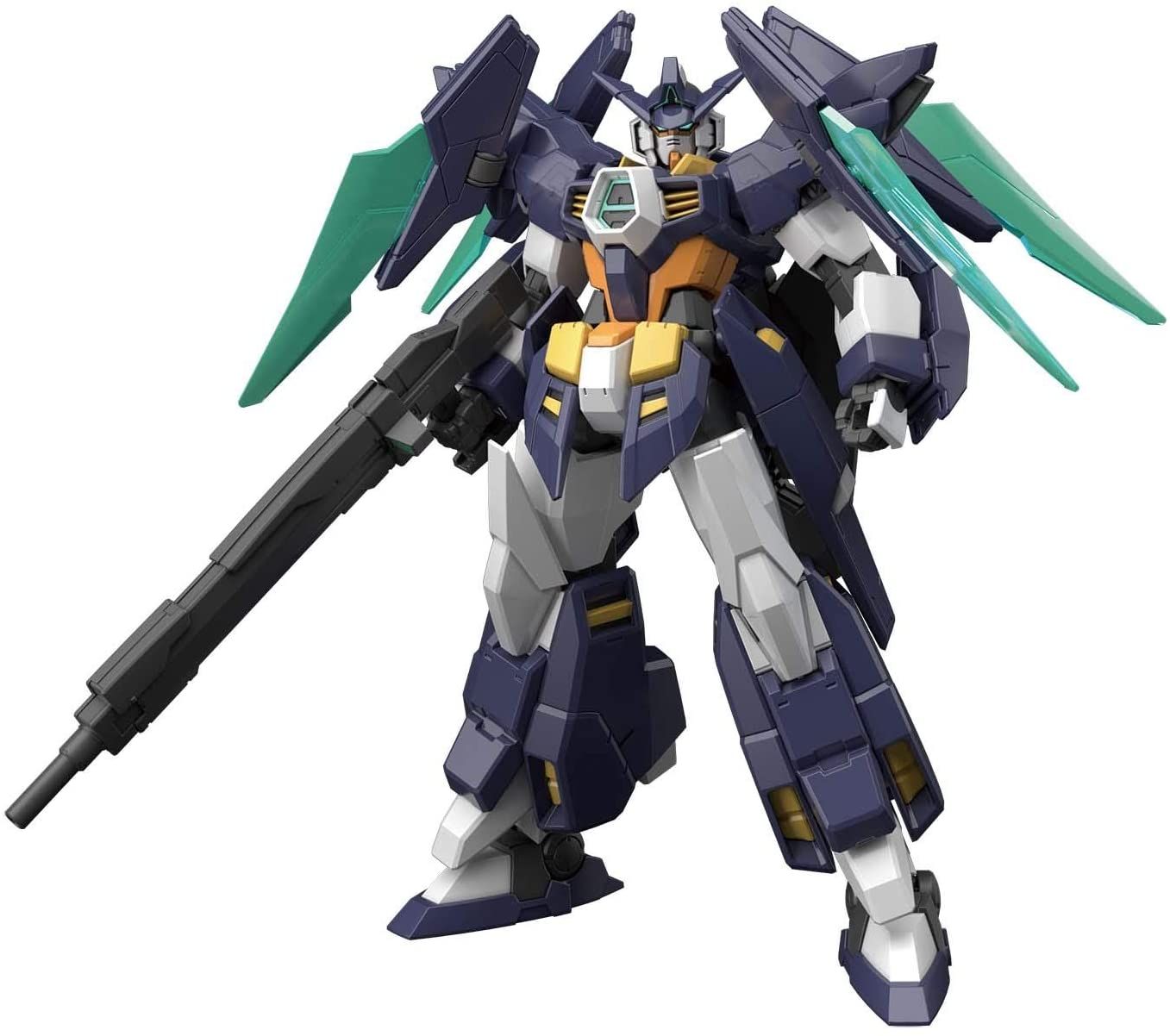 Hgbd:R Gundam Build Divers Re:Rise Gundam Tryage Magnum 1144 Scale Color Coded Plastic Model [Import Japonais]