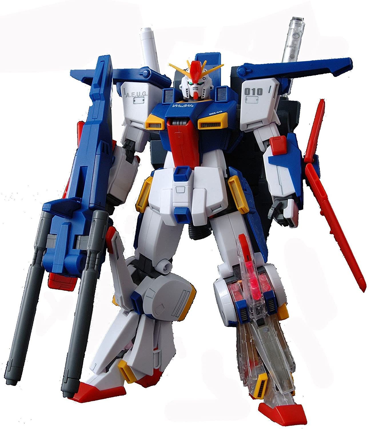 Mg 1100 Msz 010 Double Zeta Gundam With Limited Clear Parts Mobile Suit Gundam Zz [Import Japonais]