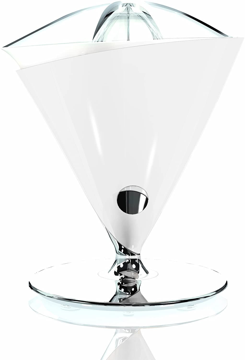 Bugatti Vita Presse Agrumes Électrique Avec Carafe En Verre Trempé Soufflé Incluse Capacité 0 6 Litre Filtre En Acier Inoxydable Couleur