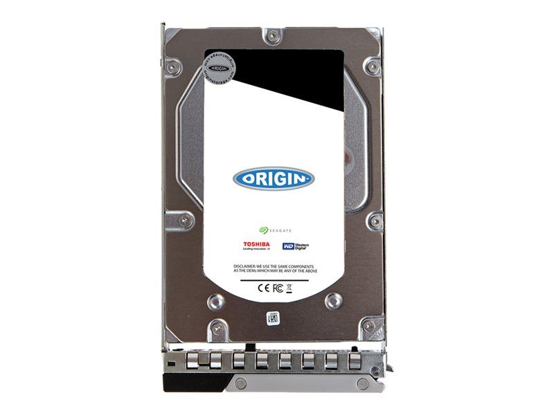 Origin Storage Disque dur échangeable à chaud 3.5 SATA 6Gb/ nearline 7200 toursmin pour Dell PowerEdge C6420 3.5 Precision 7920 Rack 3.5 Dell EMC Storage NX3240