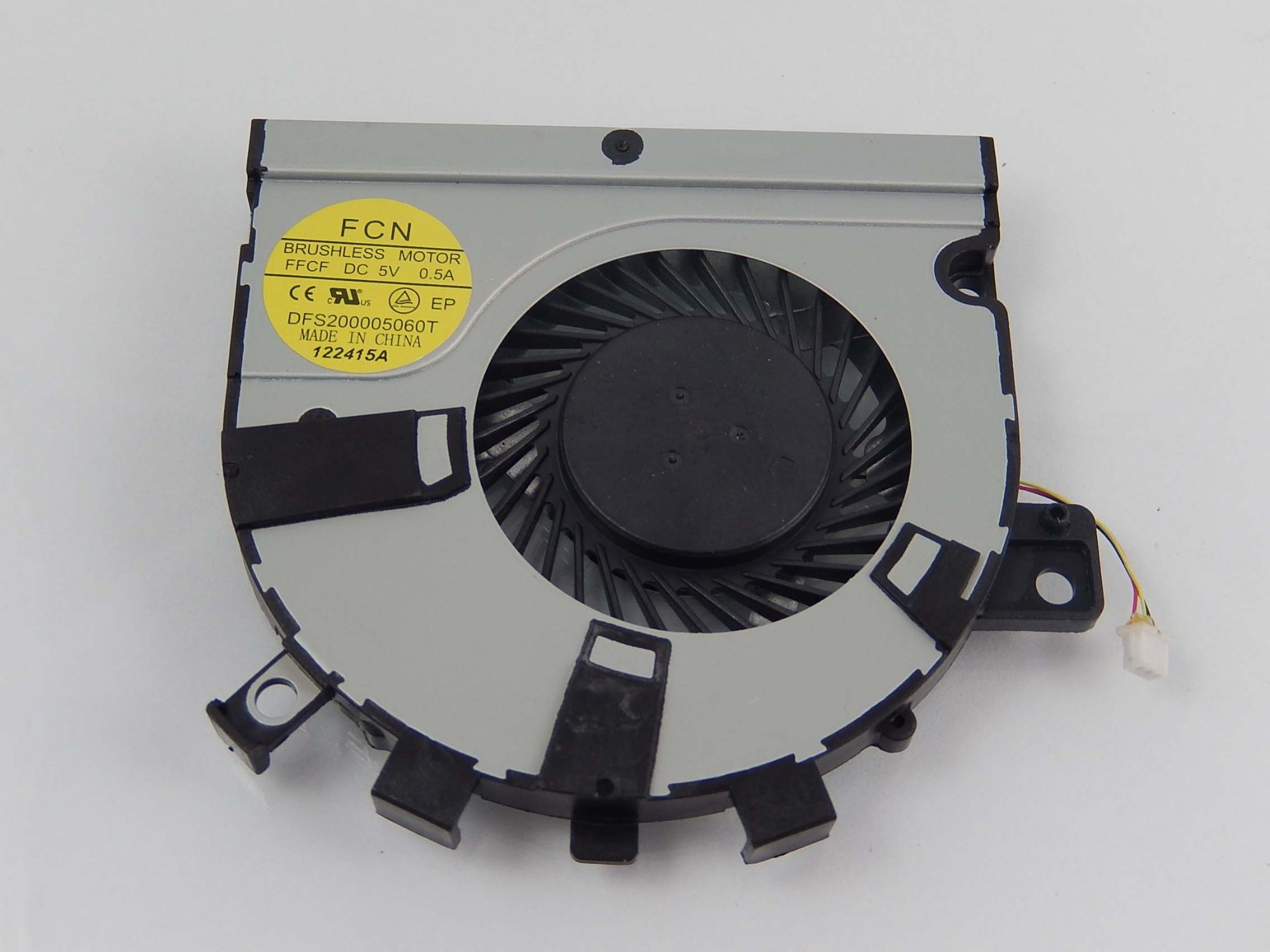 vhbw CPU / GPU ventilateur avec connecteurs 3-Pin prise compatible avec Toshiba Satellite E55D, E55T, M40T-AT02S, M50T-A, U40t
