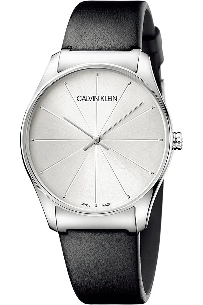Montre Calvin Klein Classic K4d221c6 Analogique Pour Femme En Cuir