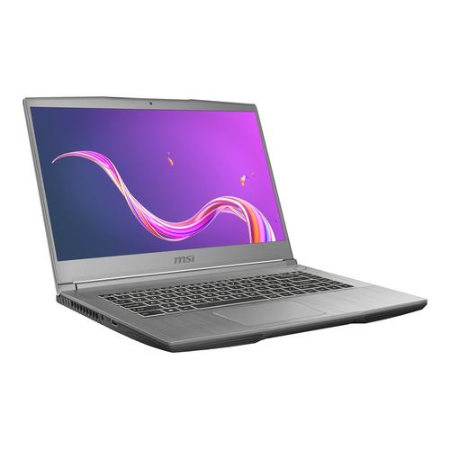 Msi Creator 15M A10Sd-286Fr - Core I7 10750H / 2.6 Ghz - Windows 10 - 16 Go Ram - 512 Go Ssd Nvme - 15.6" Ips 1920 X 1080 (Full Hd) @ 144 Hz - Gf Gtx 1660 Ti - Wi-Fi, Bluetooth - Gris