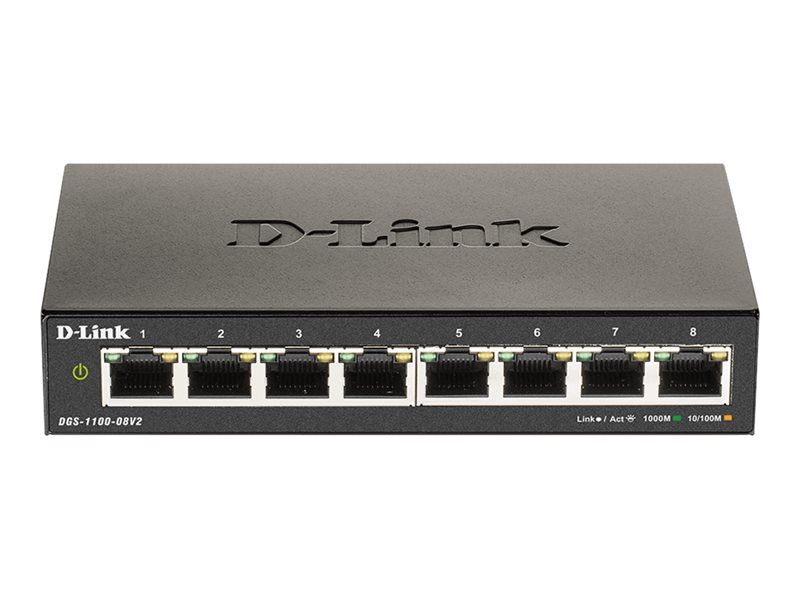 D Link DGS 1100 08V2 - vue 3