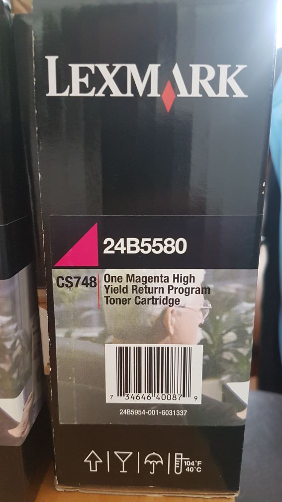 Lexmark 24b5579 Cartouche De Toner 1 Pièce Original Cyan - vue 2