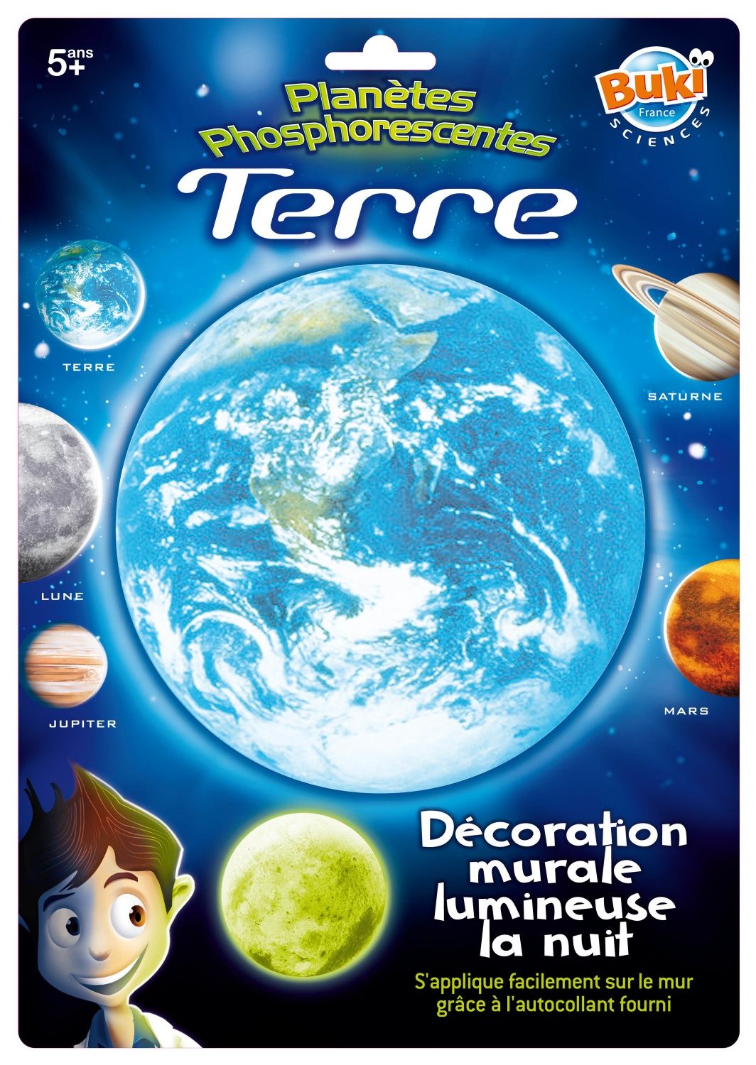 Buki Planète Phosphorescente Terre