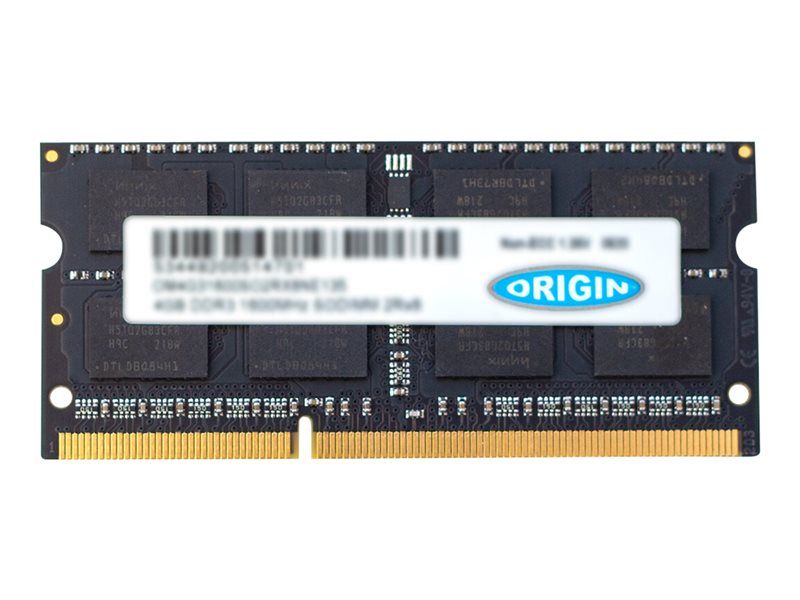 Origin Storage DDR3 module 8 Go SO DIMM 204 broches 1600 MHz / PC3 12800 mémoire sans tampon non ECC pour Dell Latitude E5540