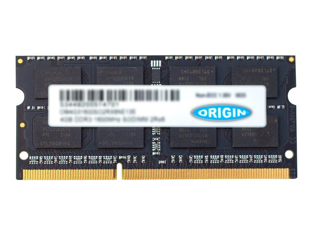 Origin Storage DDR3 module 8 Go SO DIMM 204 broches 1600 MHz / PC3 12800 mémoire sans tampon non ECC pour Dell Latitude E5540 - vue 8