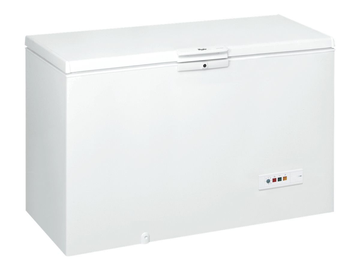 Congélateur coffre Whirlpool Space Max WHM4611 2 - 140.5x69.8x91.6 cm (lxpxh) - 437 litres - classe F - blanc