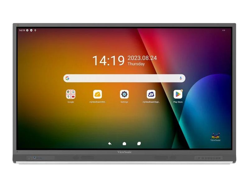 ViewSonic ViewBoard IFP6552 2F Classe de diagonale 65 64.5 visualisable IFP52 2F Series écran LCD rétro éclairé par LED interactive avec écran tactile touch / réseau de 8...