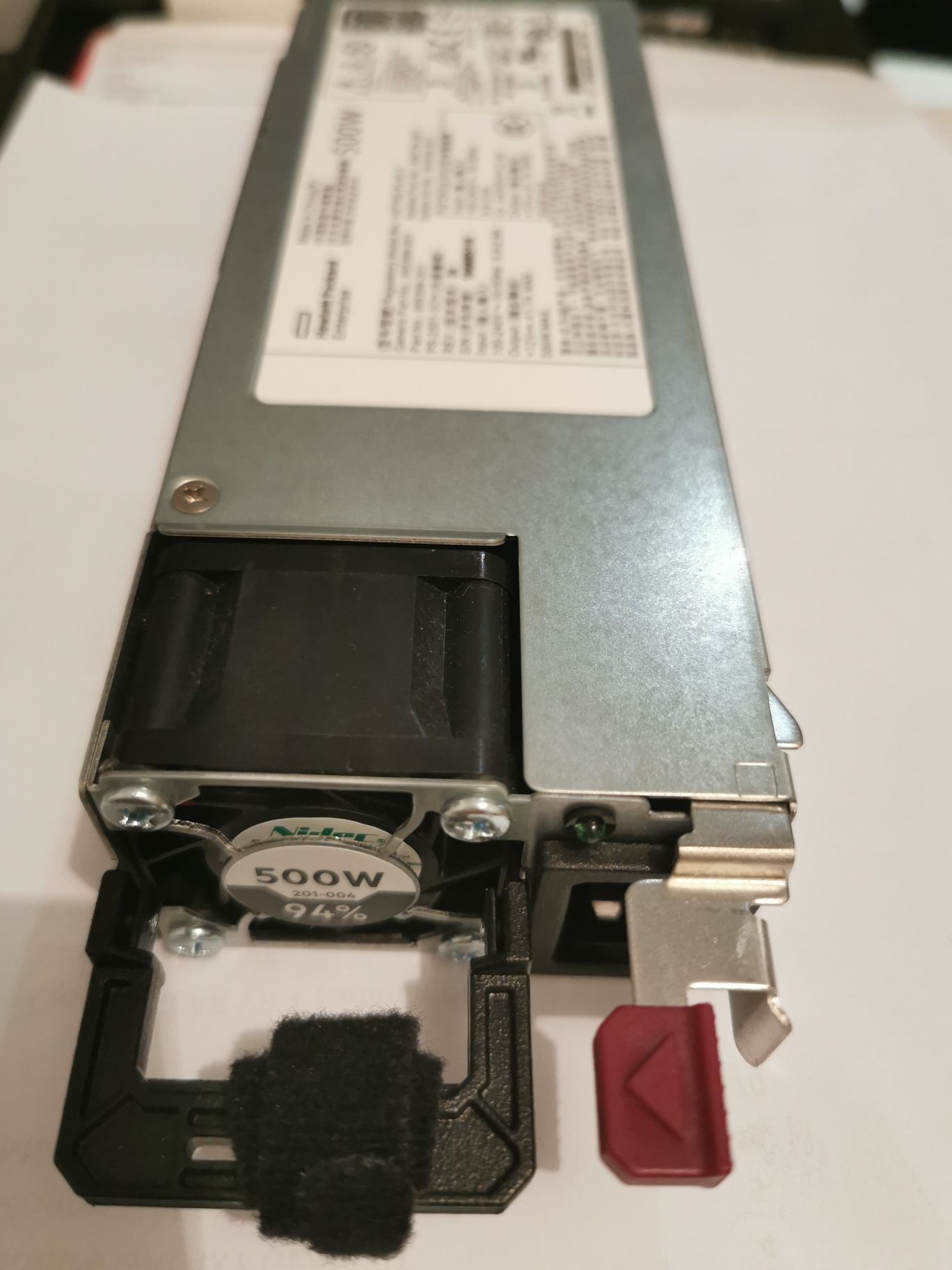 HPE Alimentation branchement à chaud / redondante module enfichable Flex Slot 80 PLUS Platinum CA 100 240 V 500 Watt 563 VA